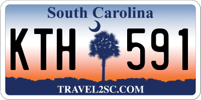 SC license plate KTH591