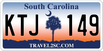 SC license plate KTJ149