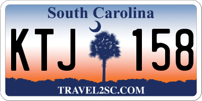 SC license plate KTJ158