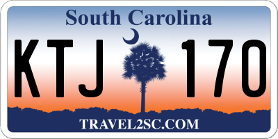 SC license plate KTJ170