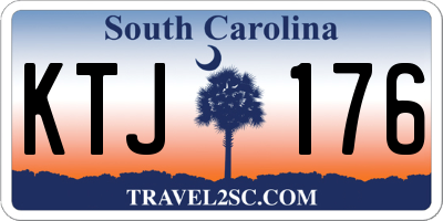 SC license plate KTJ176