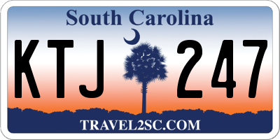 SC license plate KTJ247