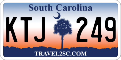 SC license plate KTJ249