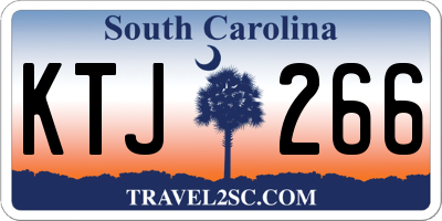 SC license plate KTJ266