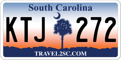 SC license plate KTJ272