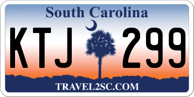 SC license plate KTJ299