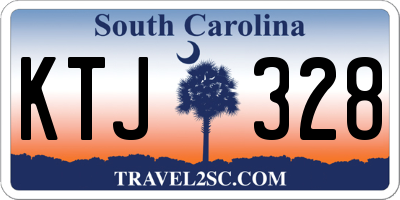 SC license plate KTJ328