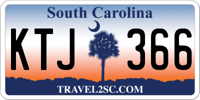 SC license plate KTJ366