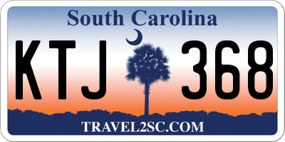 SC license plate KTJ368