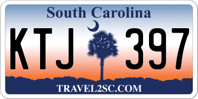 SC license plate KTJ397