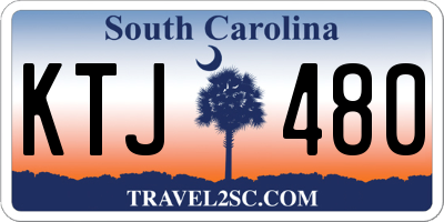 SC license plate KTJ480