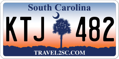SC license plate KTJ482