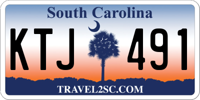 SC license plate KTJ491