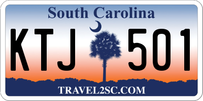 SC license plate KTJ501