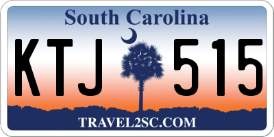 SC license plate KTJ515