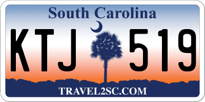 SC license plate KTJ519