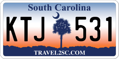 SC license plate KTJ531