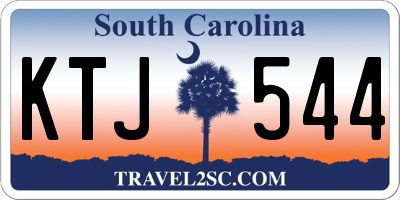 SC license plate KTJ544