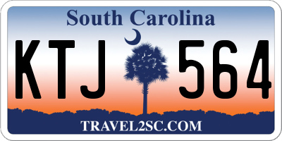 SC license plate KTJ564