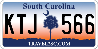 SC license plate KTJ566