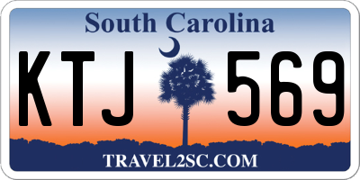 SC license plate KTJ569