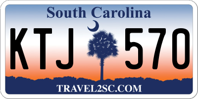 SC license plate KTJ570