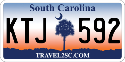 SC license plate KTJ592