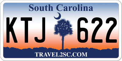 SC license plate KTJ622