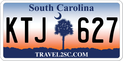 SC license plate KTJ627