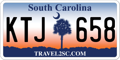 SC license plate KTJ658