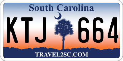 SC license plate KTJ664