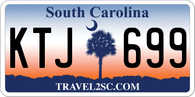 SC license plate KTJ699