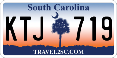 SC license plate KTJ719