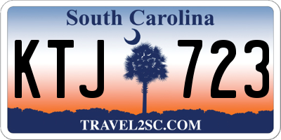 SC license plate KTJ723