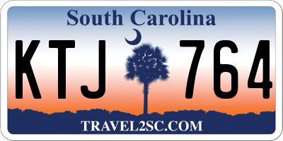 SC license plate KTJ764