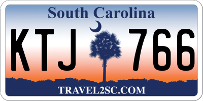 SC license plate KTJ766