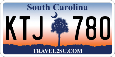 SC license plate KTJ780