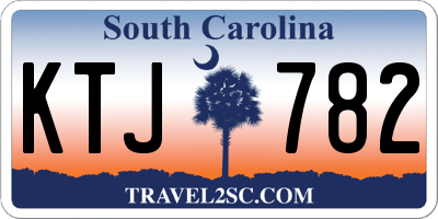 SC license plate KTJ782
