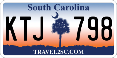 SC license plate KTJ798