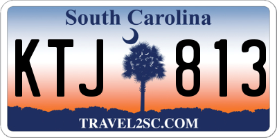 SC license plate KTJ813