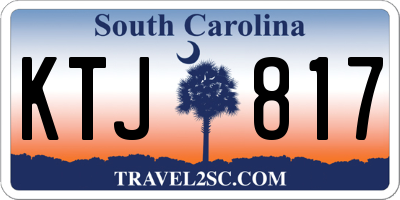 SC license plate KTJ817