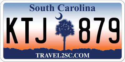 SC license plate KTJ879