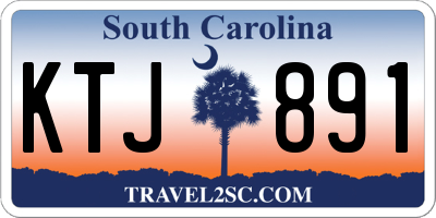 SC license plate KTJ891