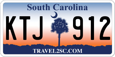 SC license plate KTJ912