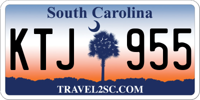 SC license plate KTJ955