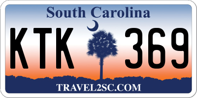 SC license plate KTK369