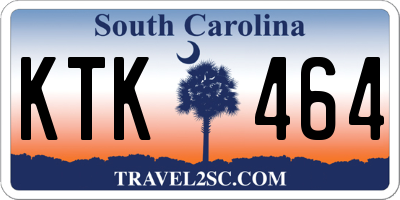 SC license plate KTK464
