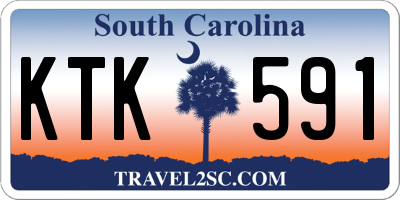 SC license plate KTK591