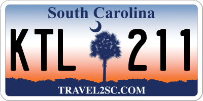 SC license plate KTL211