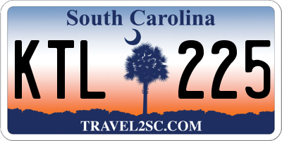 SC license plate KTL225